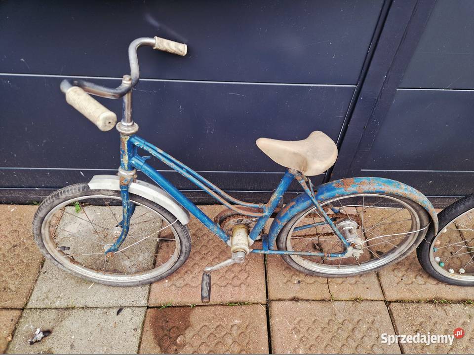 Stary rower dziecięcy dwie sztuki Turek