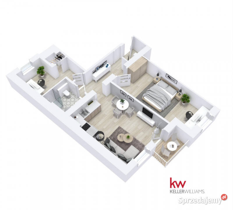 Mieszkanie Poznań Bogdanką 619 metrów 2pok Sprzedaż