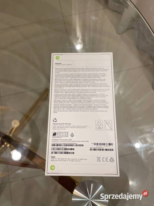 IPhone 15 128gb Blue mazowieckie Warszawa