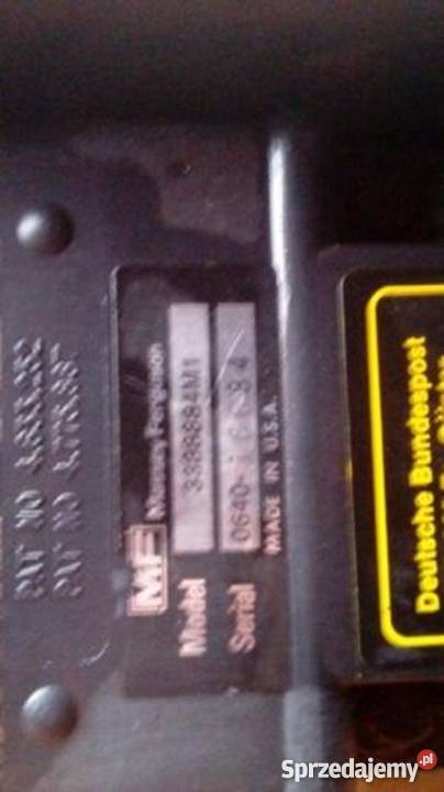 Sensor czujnik prędkości radar Massey Ferguson Massey Ferguson Siemiatycze
