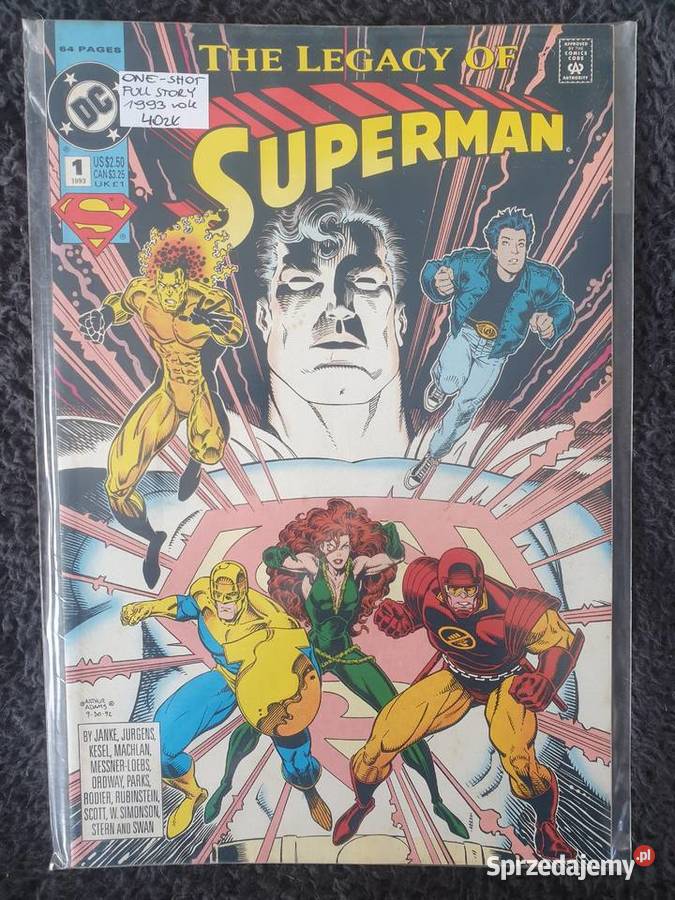 Superman zestaw 8 komiksów DC USA Amerykańskie Gdynia