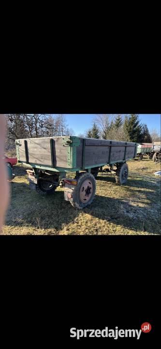 Sprzedam przyczepę rolniczą Przyczepy rolnicze Przyczepy rolnicze Świdnica
