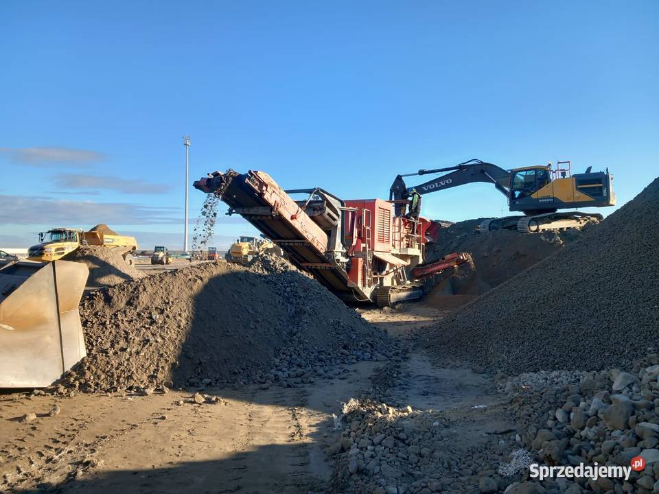 Gruz betonowy tłuczeń betonowy kruszywo betonowe