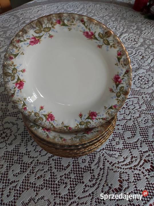 głęboki obiadowy talerz na zupę porcelanowy Kielce