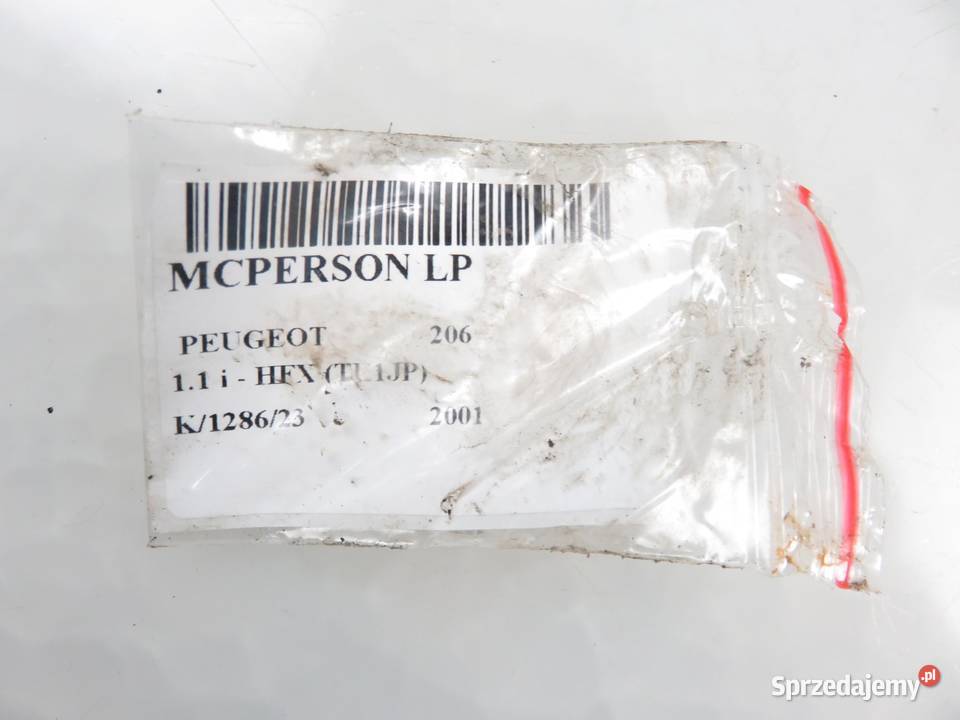 MCPERSON LEWY PRZEDNI PEUGEOT 206 11