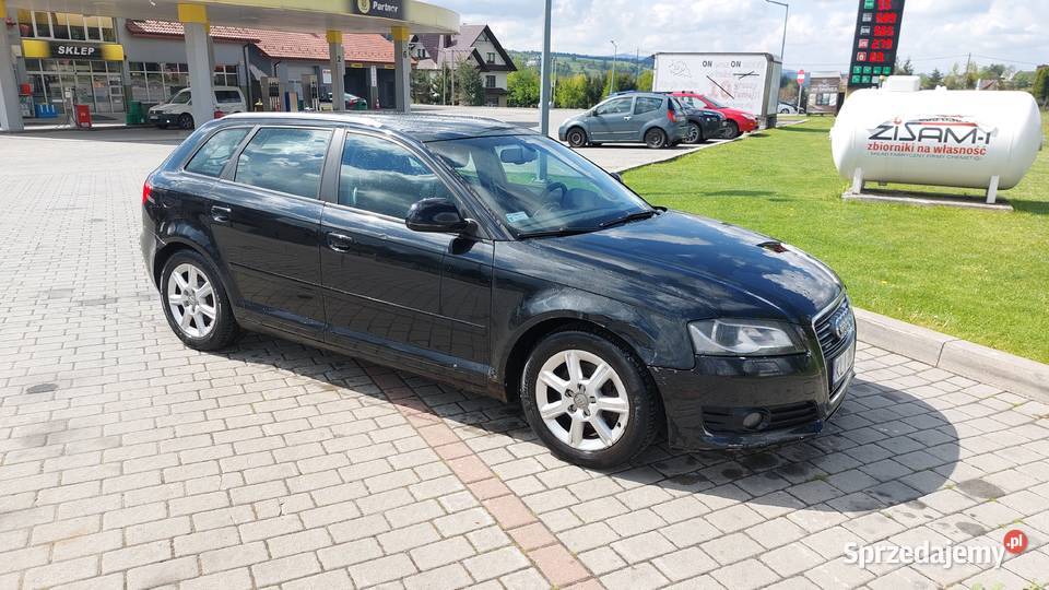 Audi A3 8P Sportback quattro panorama 20 TDI 170 Mszana Dolna