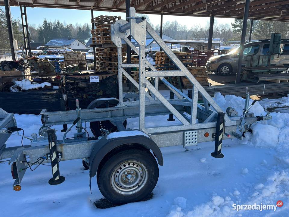 Omc Przyczepa kablowa kablówka ocynk 1800 Biłgoraj sprzedam