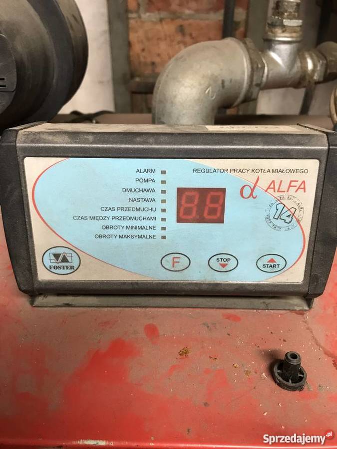 Piec kocioł UKSG CO węgiel miał ruszt 23 kW Świebodzice