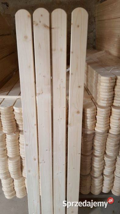Sztacheta drewniana ŚWIERKOWA deska sztachety Prusice