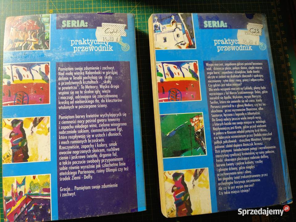 Grecja cz I i II wyspy praktyczny przewodnik ISBN 8385412492 Mapy i przewodniki Kraków