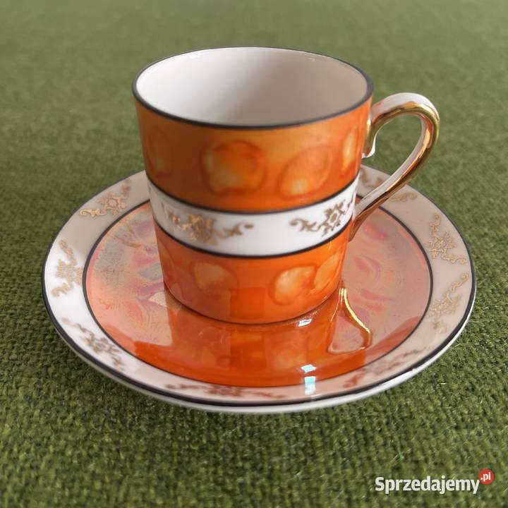 Stara kolekcjonerksa filiżanka do mokki Nowy Sącz
