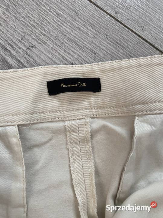 Massimo Dutti spodnie chinosy orginalne 44 Spodnie Gdańsk
