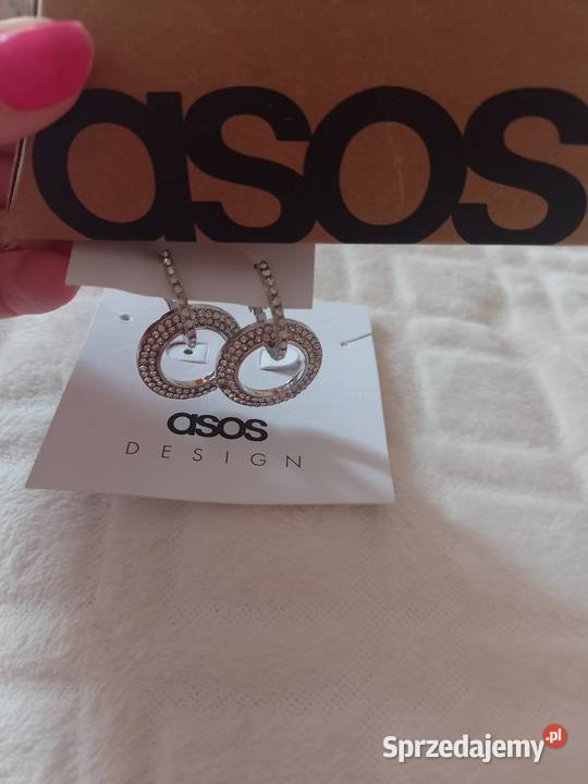 ASOSBogato zdobione kolczyki ślubne koła z Dla kobiet Kraków