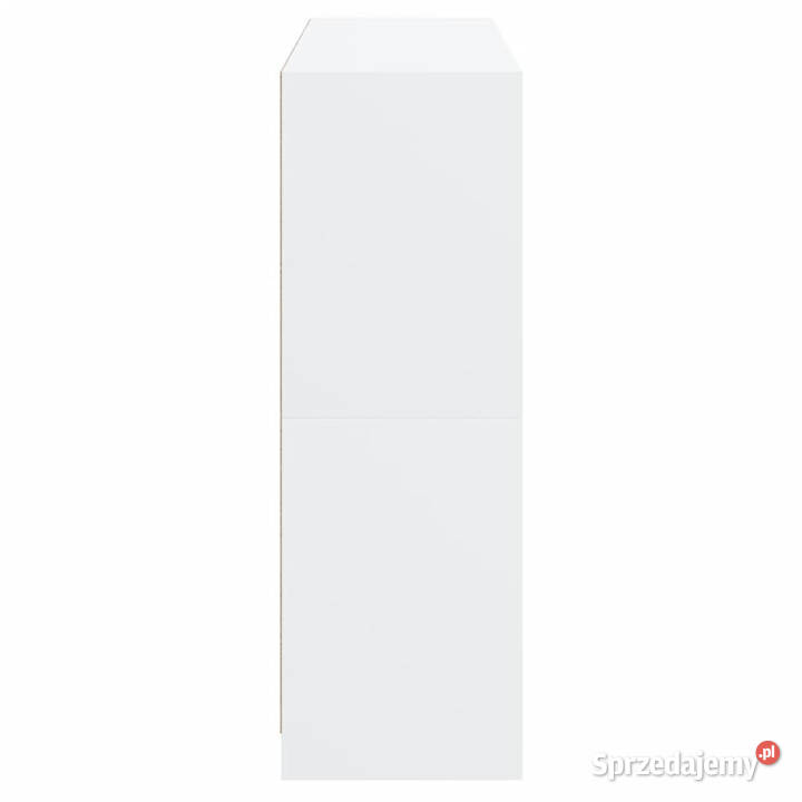 Biblioteczka z drzwiczkami biała 136x37x109 Warszawa sprzedam