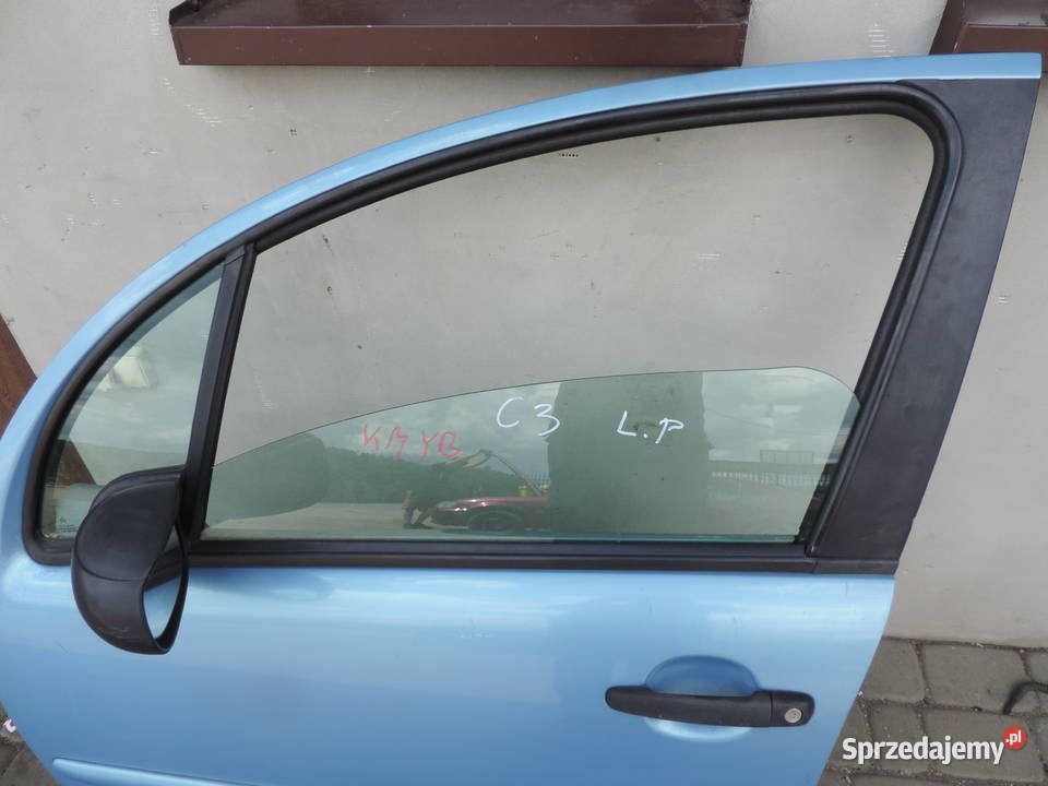DRZWI LEWY PRZÓD CITROEN C3 1 I 5D HB KMYB małopolskie Nowy Sącz