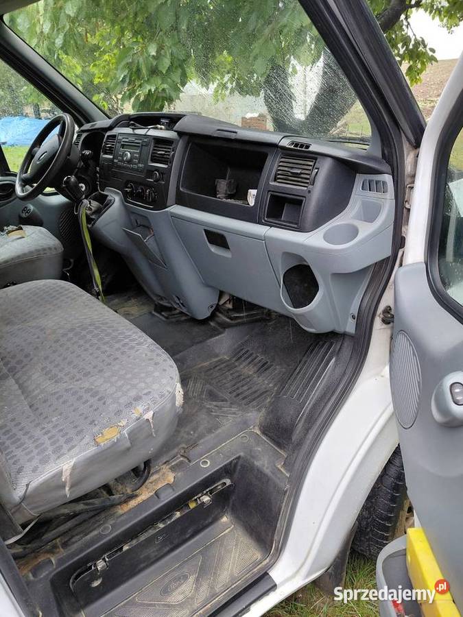 Ford transit mk7 doka 7osobowy blaszak łódzkie Romanówek