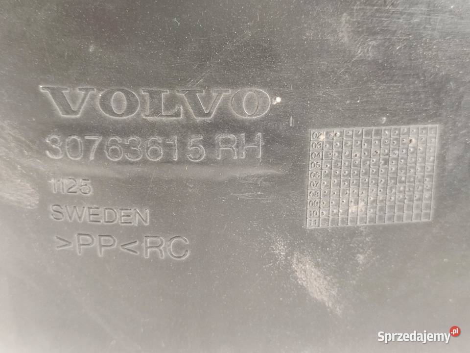 NADKOLE PRAWY PRZÓD VOLVO XC90 I 20022014 NOWE
