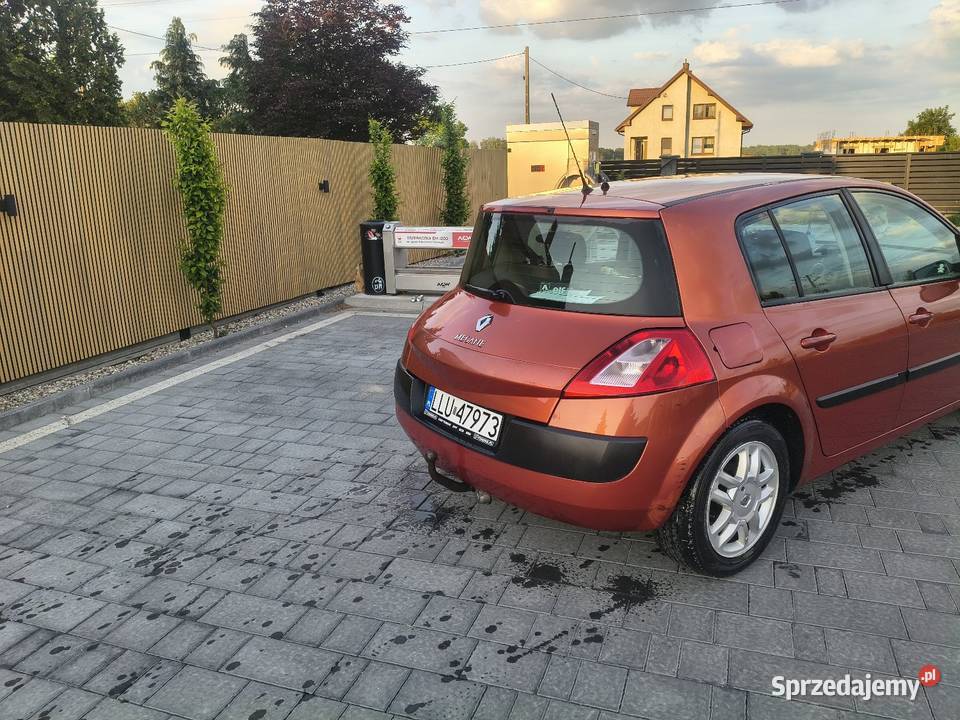 Megane II nieuszkodzony lubelskie Adamów