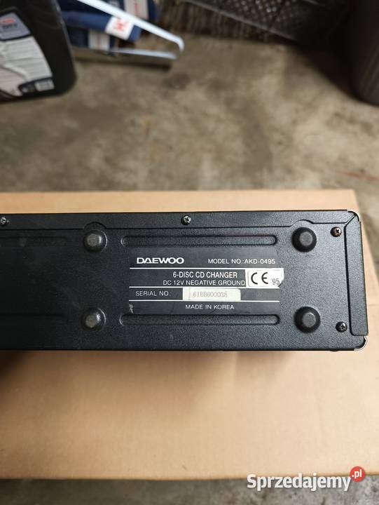 Zmieniarka na płyty 6 CD Daewoo Zmieniarki CD Car audio Nowy Tomyśl