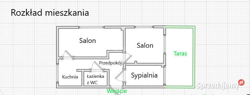 3 pokojowe mieszkanie w Terespolu sieć Terespol