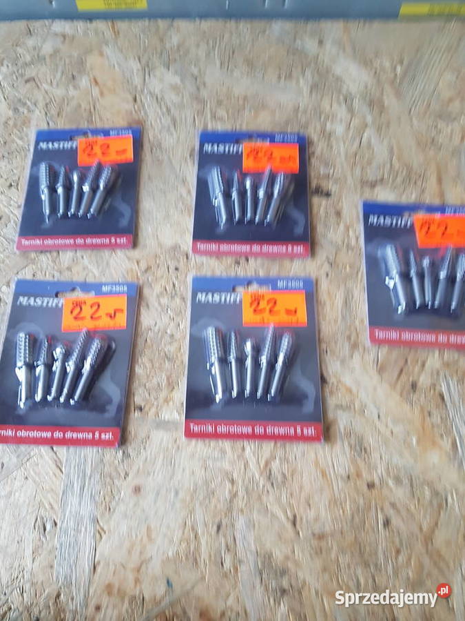 FREZY TRZPIENIOWE PILNIKI OBROTOWE TARNIKI 5 Głogowa