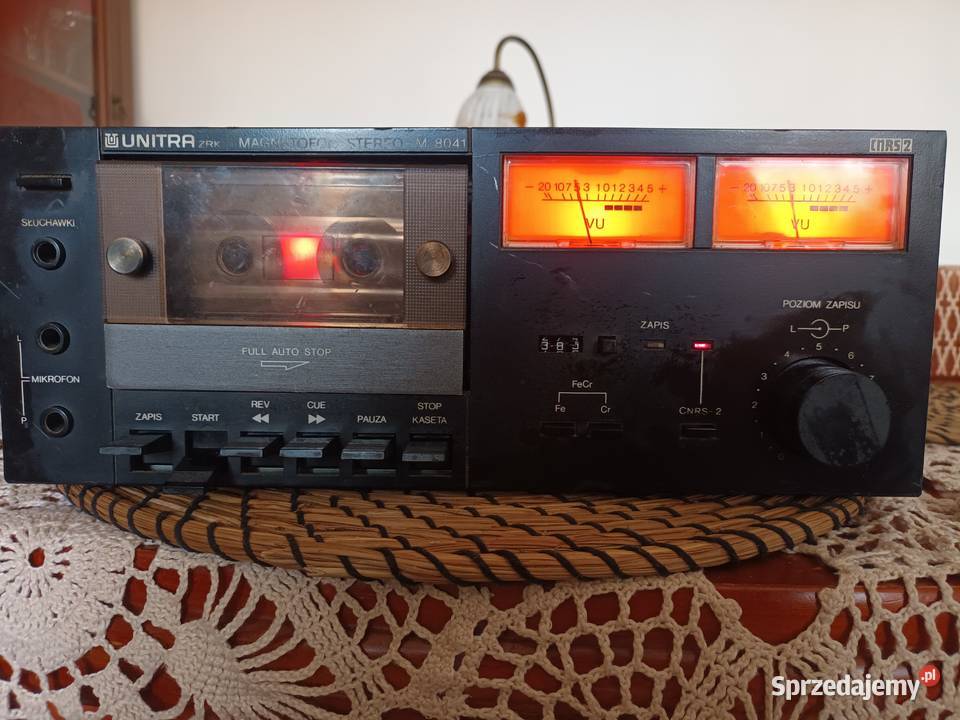 Unitra M 8041 Magnetofon Kasetowy Tychy sprzedam