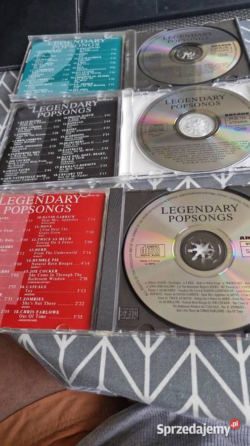 LEGENDARY POPSONGS 18 Exclusive Tracks 3xcd 70 z Chorzów
