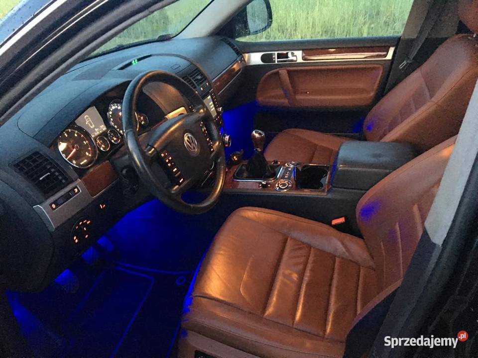 Sprzedam zadbanego Touarega czarny wielkopolskie Poznań sprzedam