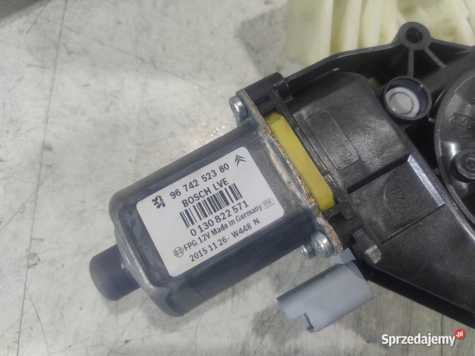 MECHANIZM SZYBY LEWY PRZÓD 2 PIN CITROEN C4 sprzedam