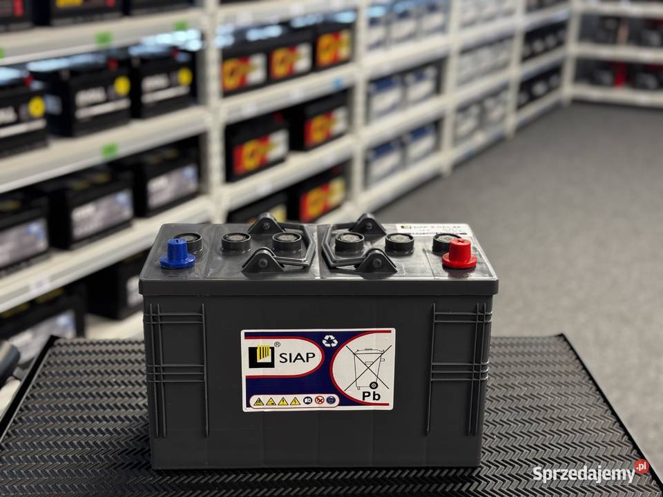 Akumulator trakcyjny SIAP 6GEL85 12V 85Ah C5 Jasło