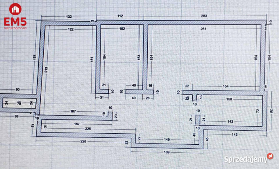 sprzedaży mieszkania Suwałki 46500m2 3 pokoje