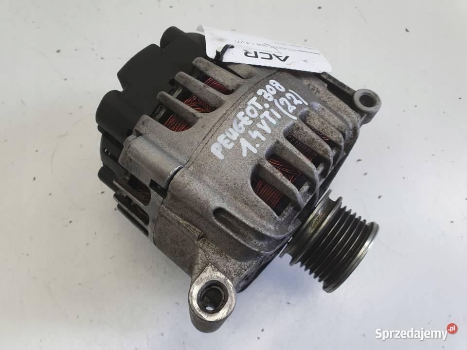 ALTERNATOR Peugeot 308 16 VTI valeo V757651380 Rudka