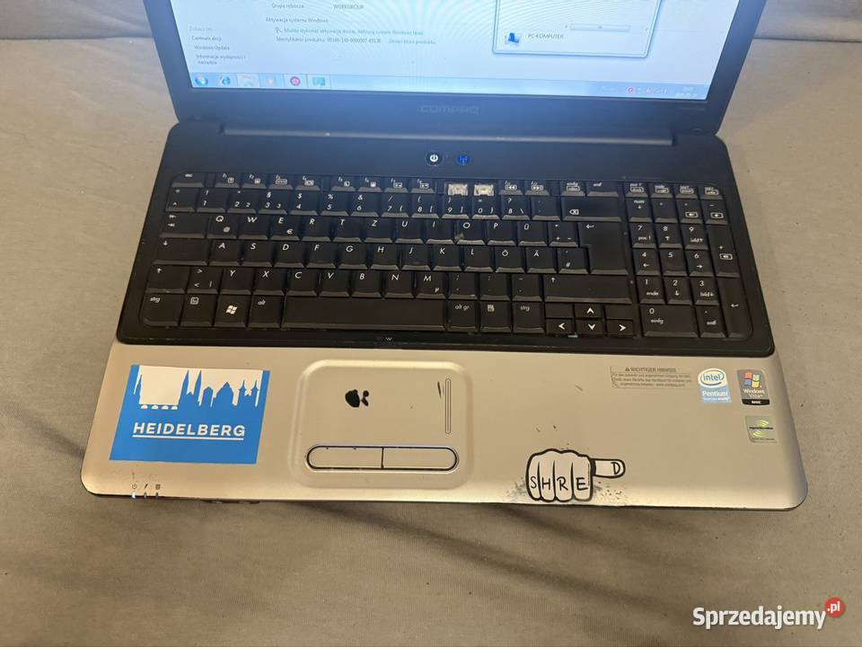Laptop Compaq CQ60 Dysk 120GB Oryginalny łódzkie Łódź