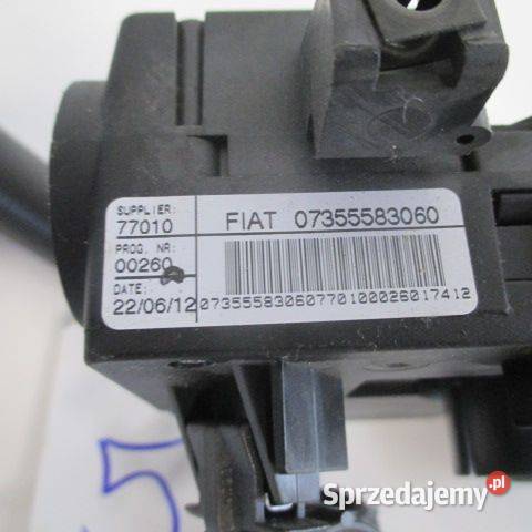 PRZEŁĄCZNIK ZESPOLONY FIAT PANDA III 07355583060 osobowe Rakoniewice