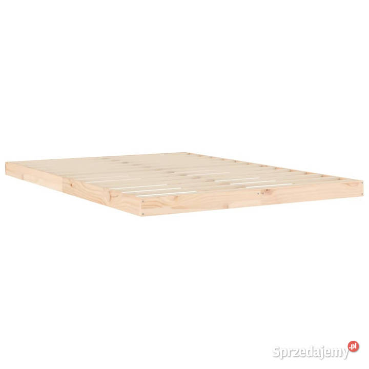 Rama łóżka lite drewno sosnowe 140x200 WM823444 mazowieckie Warszawa