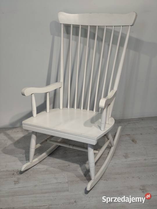 Klasyczny fotel bujany patyczak vintage Poddębice sprzedam