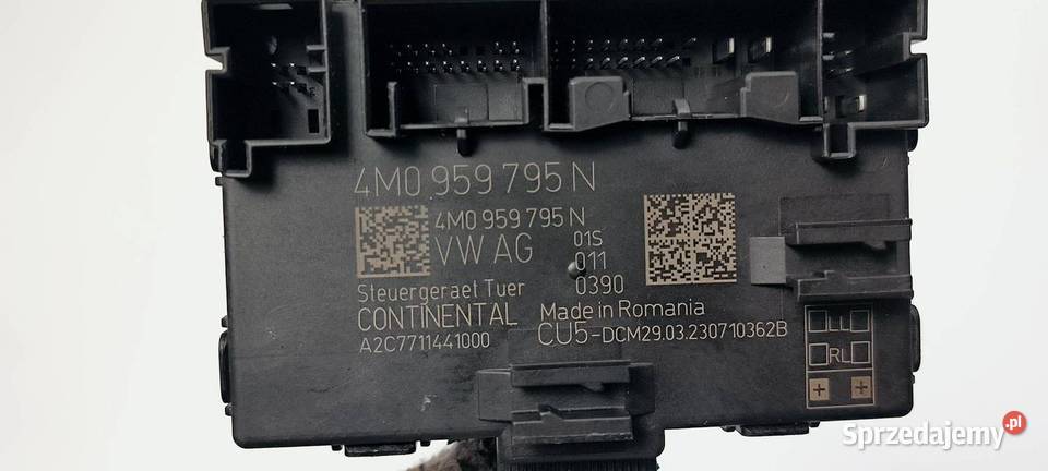 MODUŁ AUDI A4 B9 QUATTRO DRZWI LEWY TYŁ Pozostałe kujawsko-pomorskie sprzedam