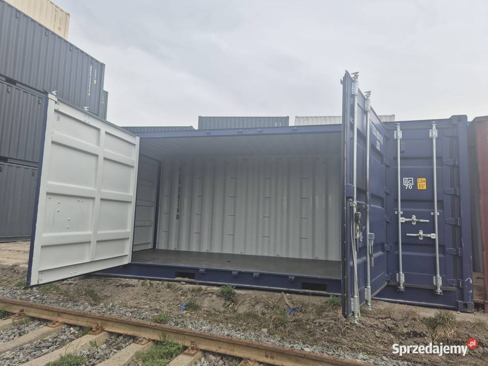Kontener 20DV OPEN SIDE magazynowy boczne drzwi Magazynowanie Gdańsk
