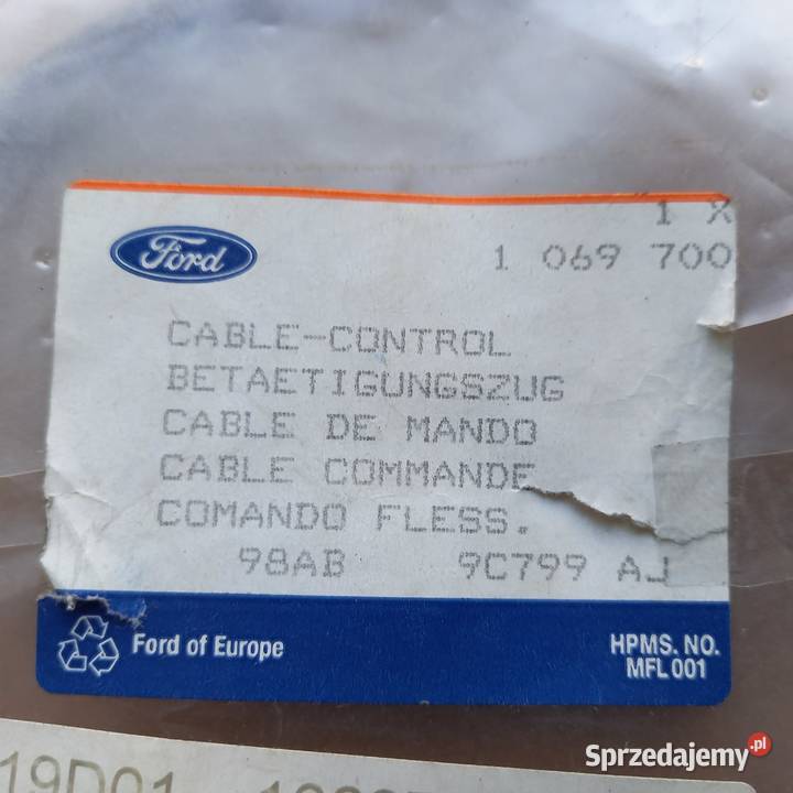 106970098AB9C799AJ Linka gazu Focus 16 ZH osobowe Kraków