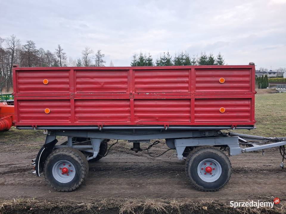 Przyczepa wywrotka d47 Maszyny rolnicze łódzkie Rzgów