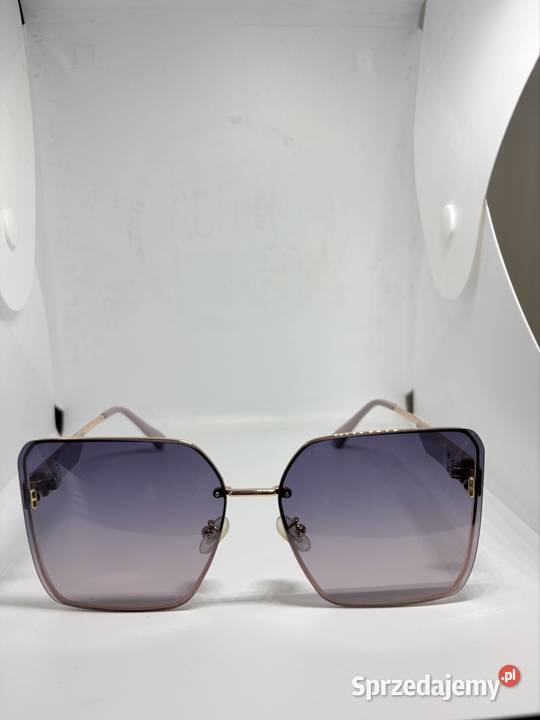 Eleganckie Okulary Przeciwsłoneczne Oversize Filtr UV-400 kat. 3
