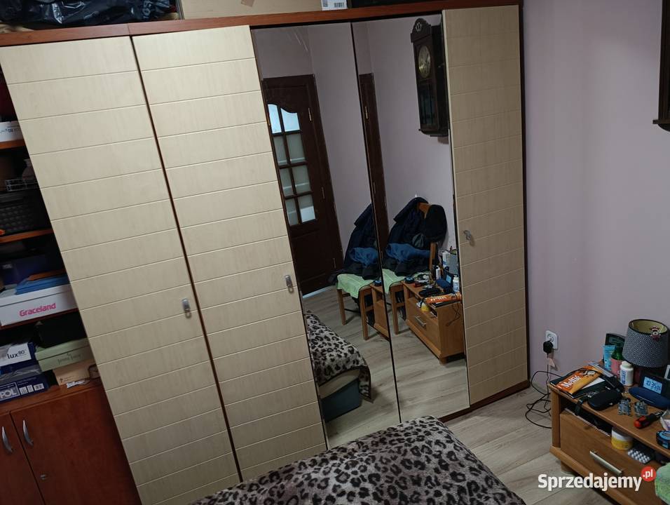 szafa z lustrem lustrami czterodrzwiowa do mega wielkopolskie Poznań