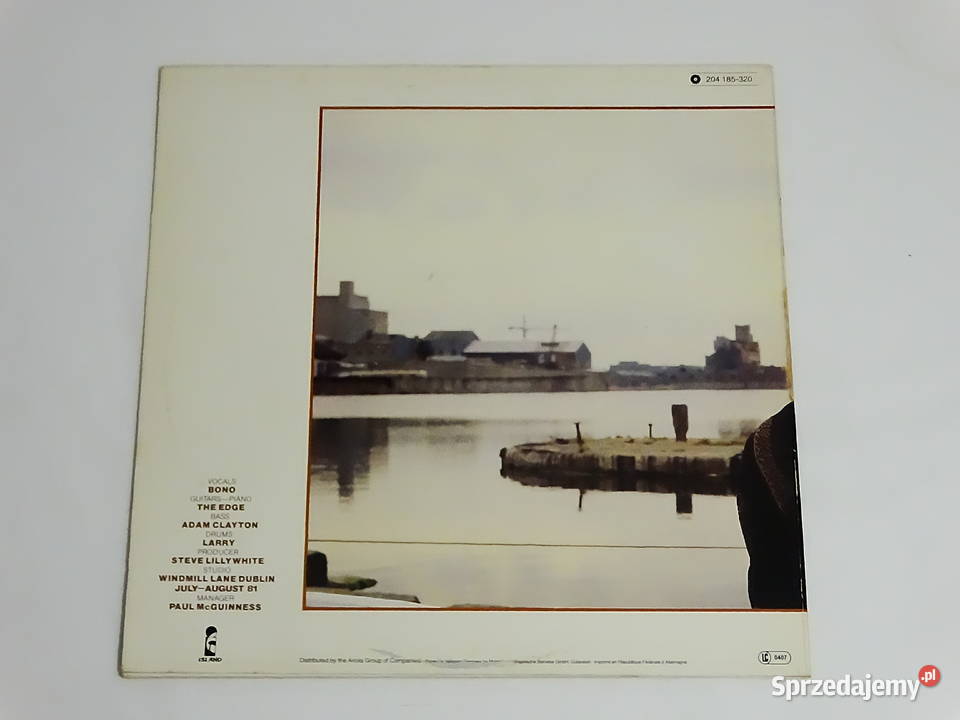 October U2 winyl LP 12 Island Records płyta winylowa Biłgoraj