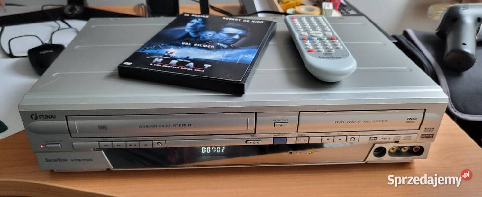 Combo VHSDVD dual recorder Funai DRVA2877
