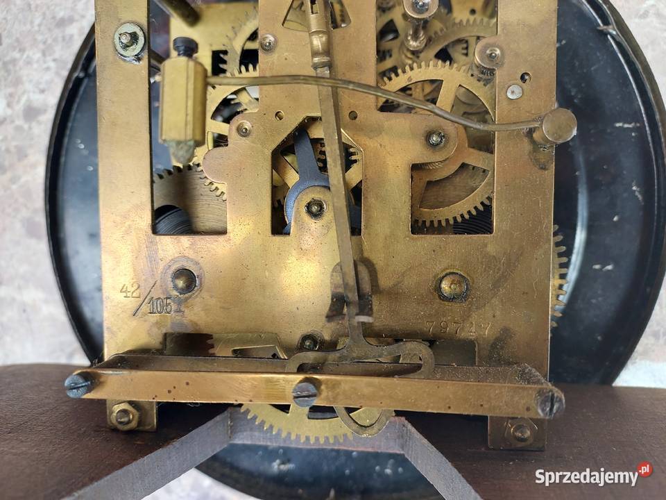 167 Zestaw mechanizm starego zegara ściennego Tczew sprzedam