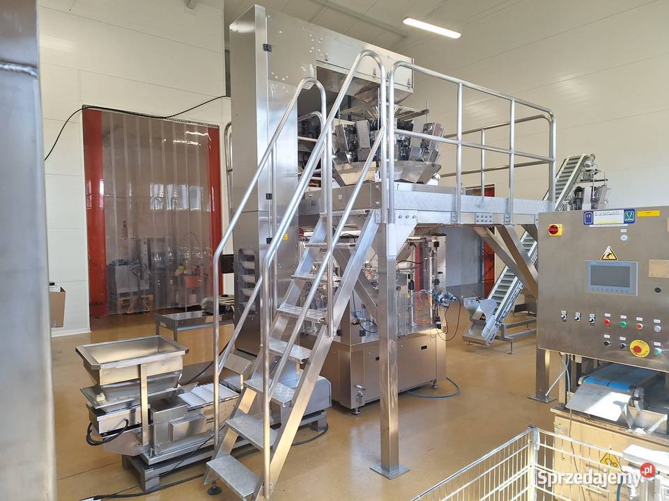 Maszyna pakująca Doypack naważarka 14 głowic Łochów