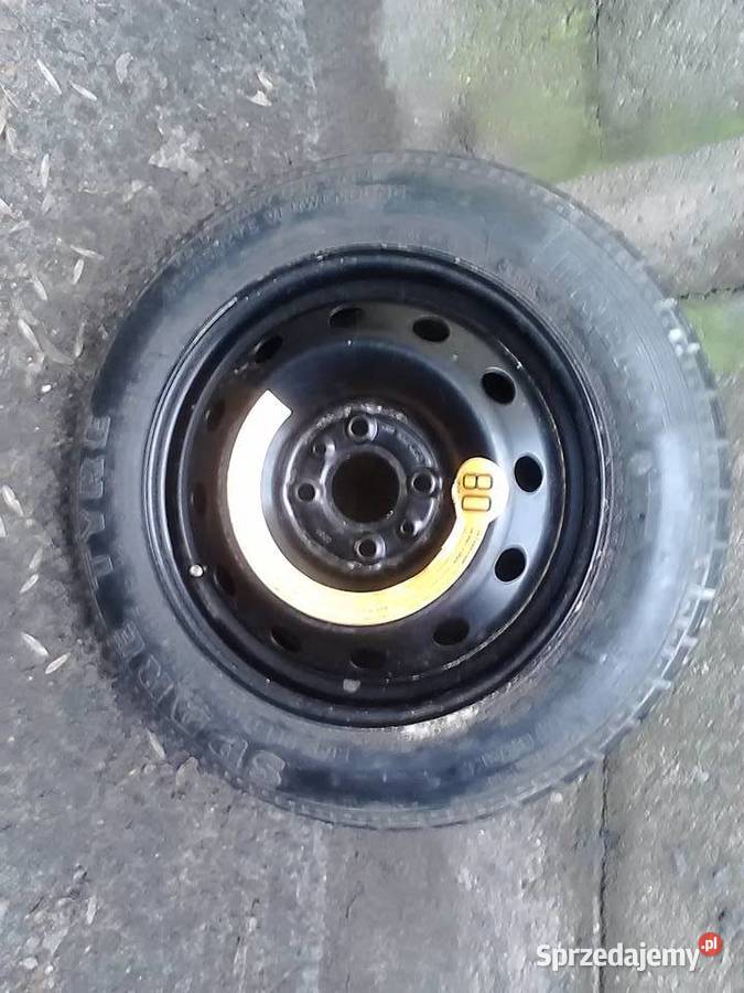 Koło dojazdowe 14 Fiat (oryginalne) łódzkie Dobieszków