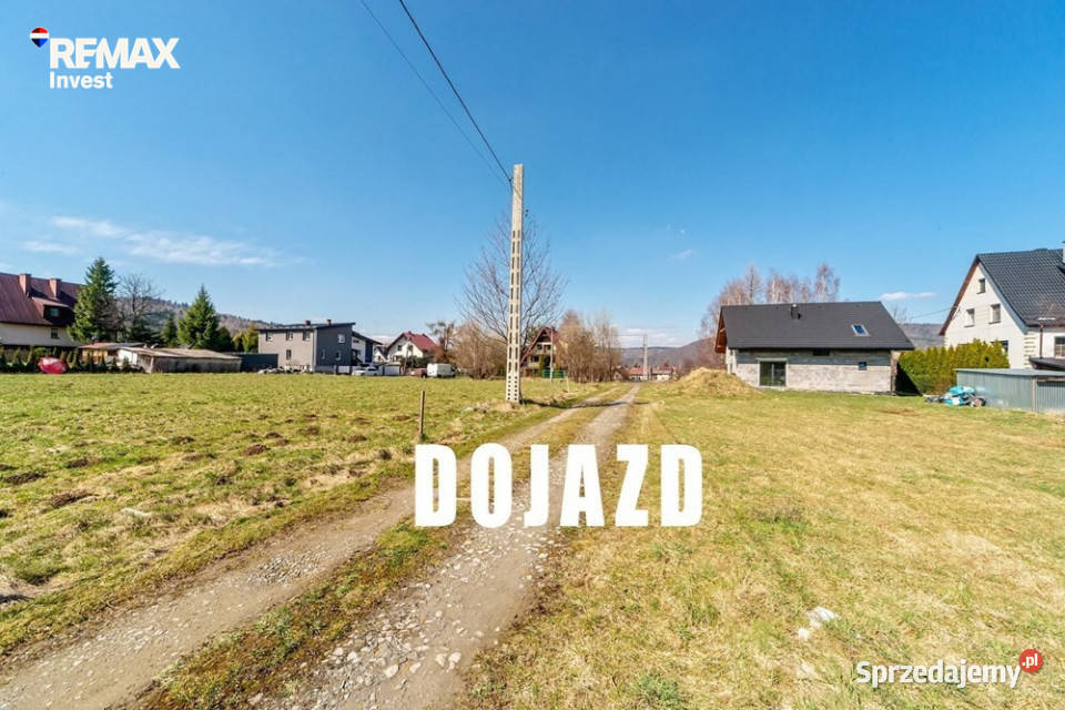 Działka budowlana w górach Jeleśnia