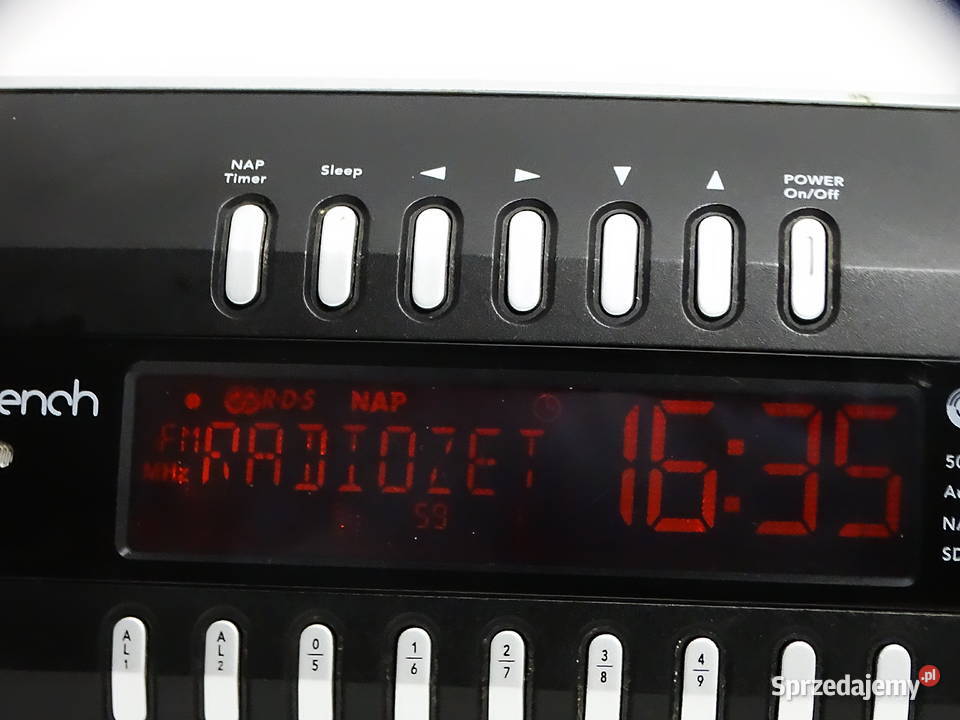 Radiobudzik Bench RDS KH 2295 2 alarmy czas Biłgoraj