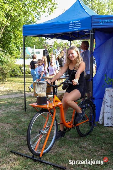 blender bike owocowy rower cocktail bike obsługa Poznań